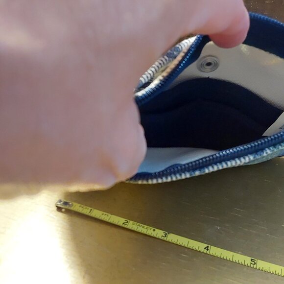 Land's End Canvas Plaid Wristlet Wallet - Picture 3 of 5